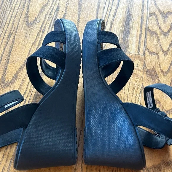 CROCS Black Wedges for Women - Picture 15 of 16